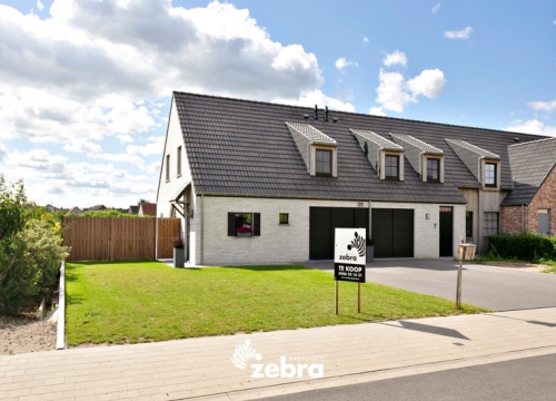 Prachtige halfopen nieuwbouwwoning met 3 slaapkamers te Meulebeke