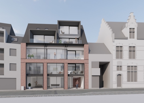 Nieuwbouw duplex appartement in residentie 'Villa Allegro' in het hartje van Tielt!
