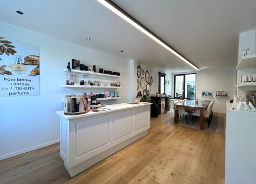 Instapklare woning met commerciële ruimte, tuin & garage te centrum Tielt!